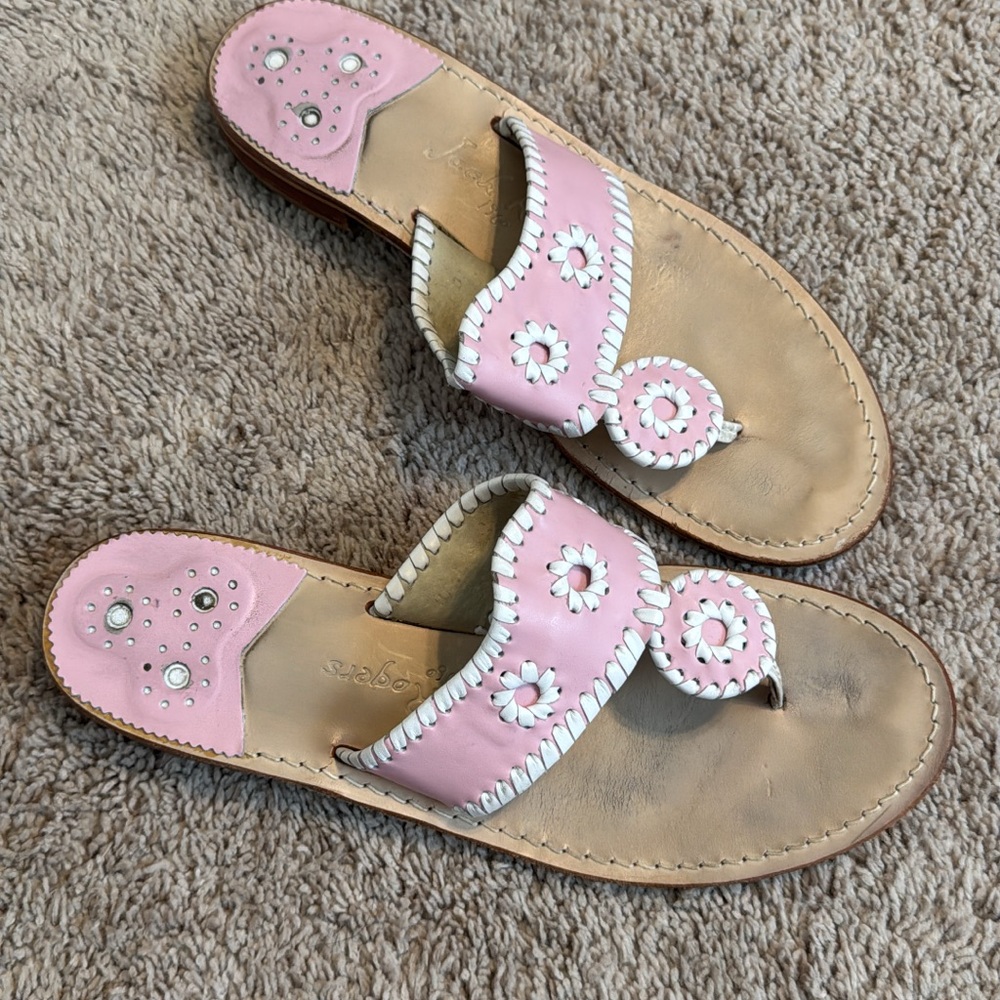 Pink Jack Rogers Women's Sandals